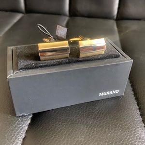 NWT Murano Gold Cuff Links Retail $50